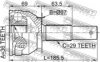 FEBEST 0210-A60 Joint, drive shaft